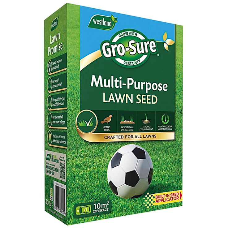 Gro-Sure Multi Purpose Lawn Seed 10m2